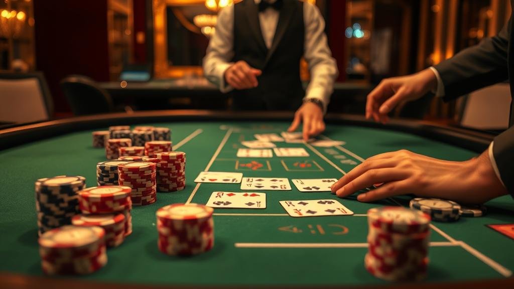 ตัวอย่างเค้าไพ่บาคาร่า