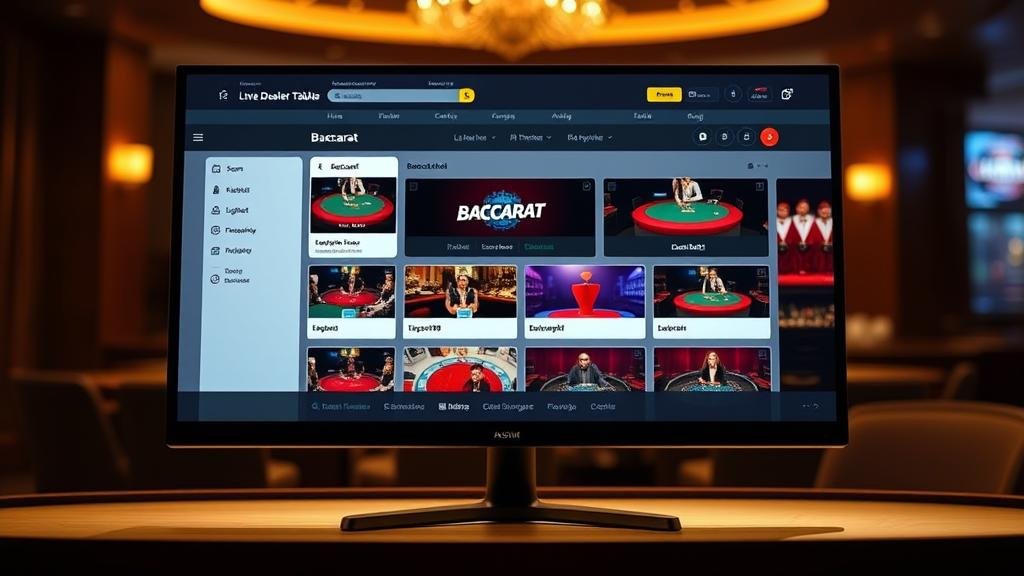 ตารางแสดงเค้าไพ่บาคาร่า