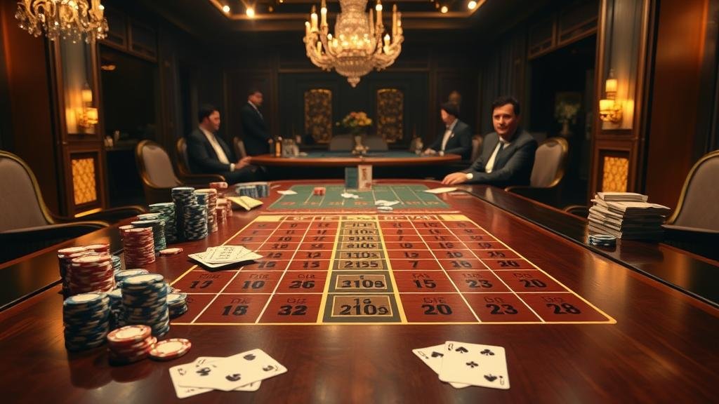 นักพนันมืออาชีพวางแผนกลยุทธ์การเล่นไฮโล