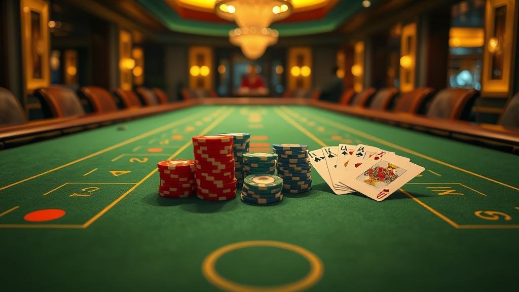 ดีลเลอร์สาวสวยในคาสิโน