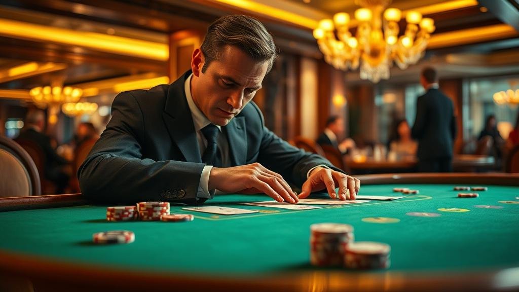 หน้าจอเกมบาคาร่าบนมือถือ