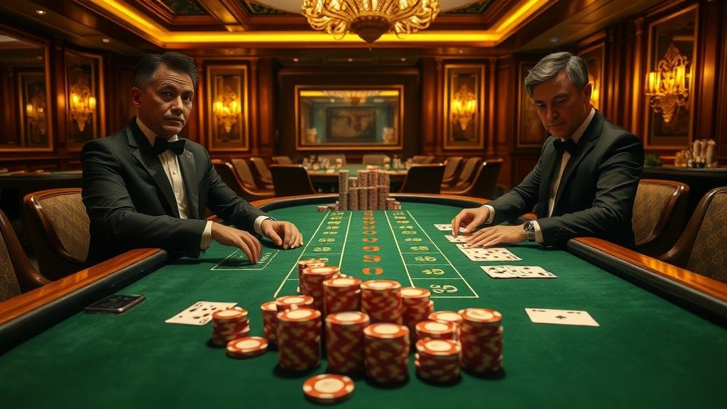 ตัวอย่างเค้าไพ่บาคาร่า: มังกรและปิงปอง