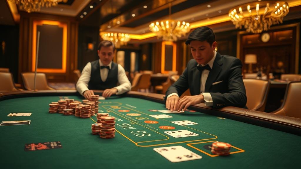 เปรียบเทียบการทดลองเล่นบาคาร่าสดและแบบจำลอง