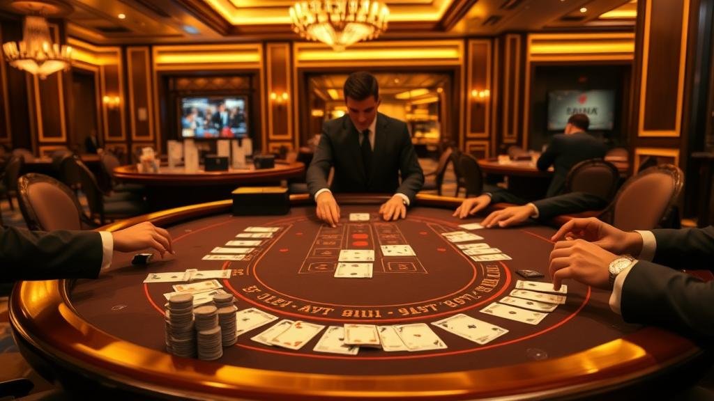 ตารางแสดงเค้าไพ่บาคาร่าสด SA Gaming