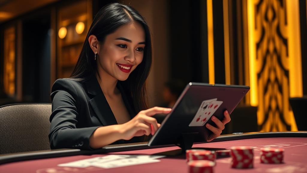 การแสดงผลเค้าไพ่บาคาร่าด้วยระบบ AI