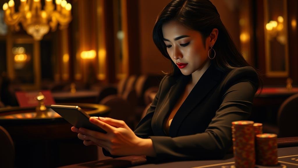 หน้าจอเกมบาคาร่าออนไลน์แสดงผลการเดิมพัน