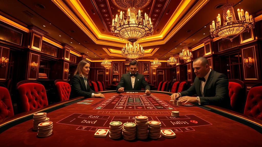 โต๊ะบาคาร่าสดพร้อมดีลเลอร์สาวสวย