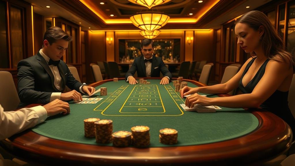 บรรยากาศคาสิโนออนไลน์บนเว็บตรงยอดนิยม