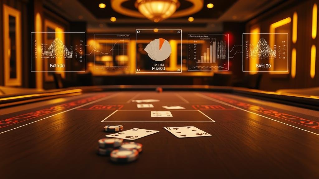 กราฟแสดงความน่าจะเป็นของบาคาร่าด้วย AI