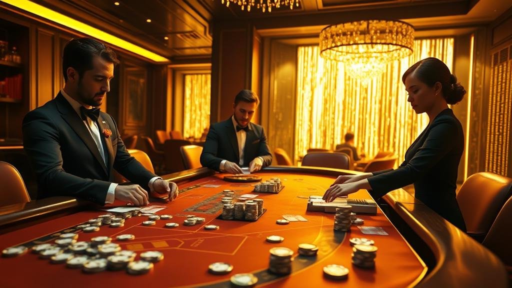 หน้าจอโทรศัพท์มือถือแสดงเว็บ Baccarat เล่นง่าย