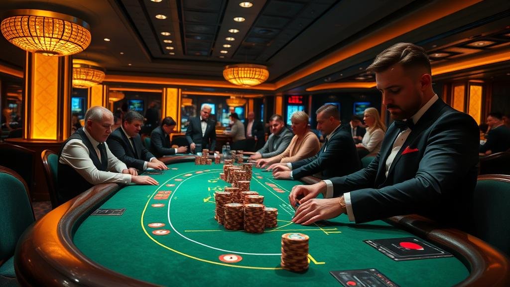 ภาพการเล่นบาคาร่าบนเว็บตรง