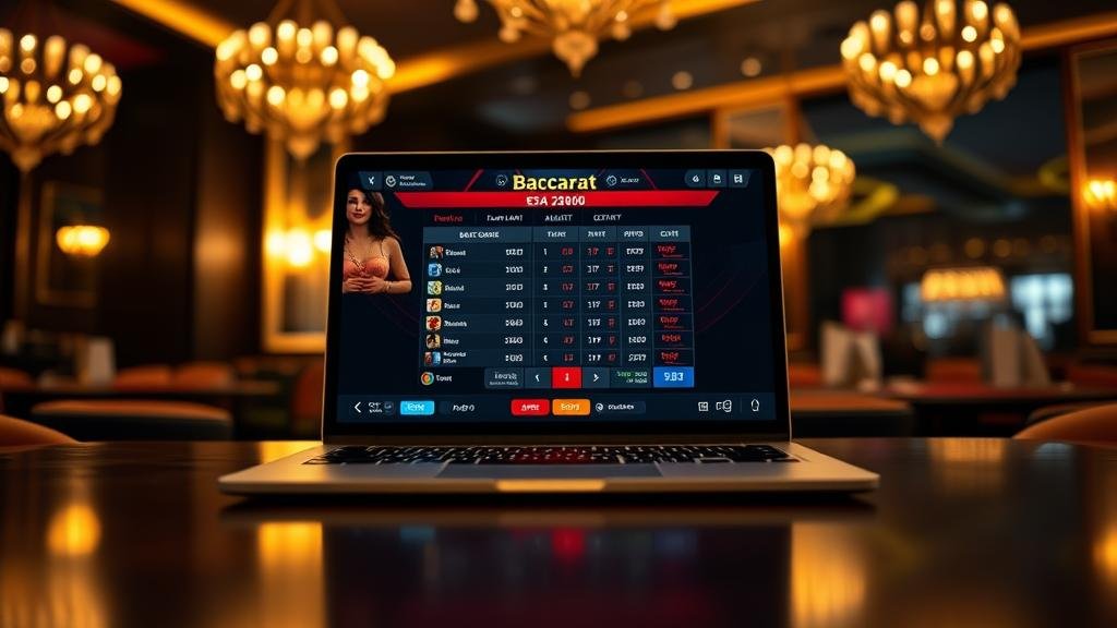 ภาพประกอบสมองที่แสดงถึงการคิดเชิงกลยุทธ์ในการเล่นบาคาร่า