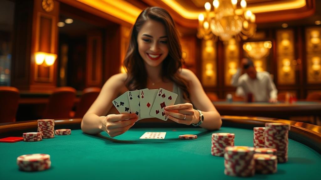 สถิติและเค้าไพ่บาคาร่าบนหน้าจอเกม