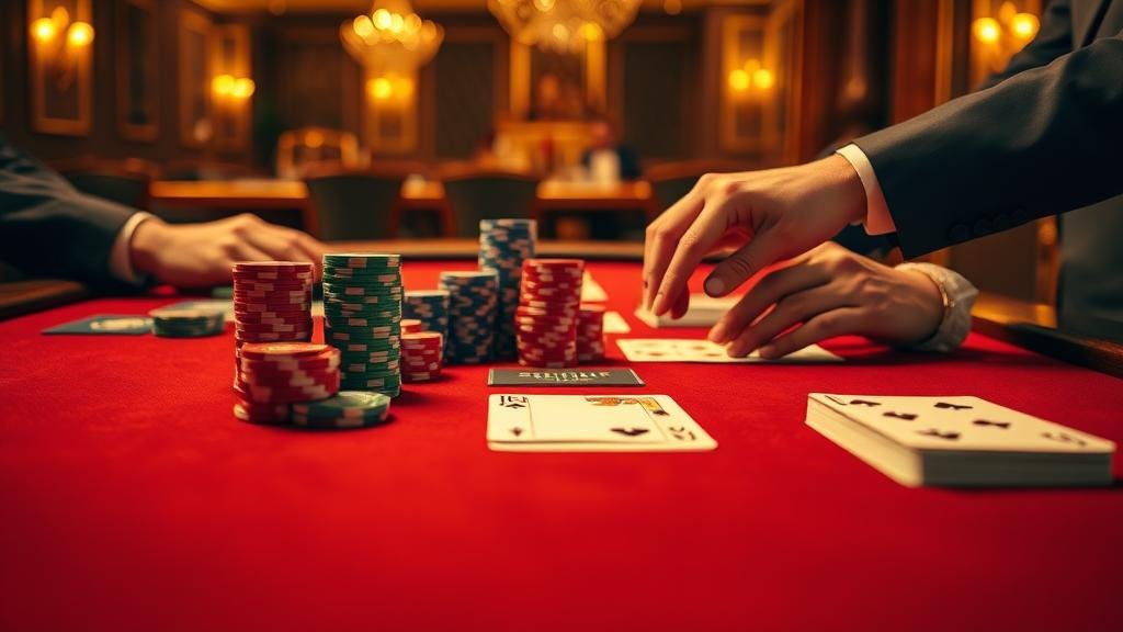 ตัวอย่างเค้าไพ่บาคาร่า: มังกรและปิงปอง