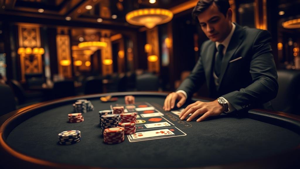 นักพนันมืออาชีพเล่นบาคาร่า