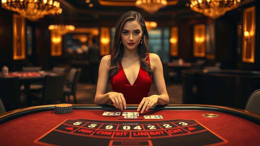 ภาพสายฟ้าฟาดลงบนไพ่บาคาร่า สัญลักษณ์ของบาคาร่าสายฟ้า