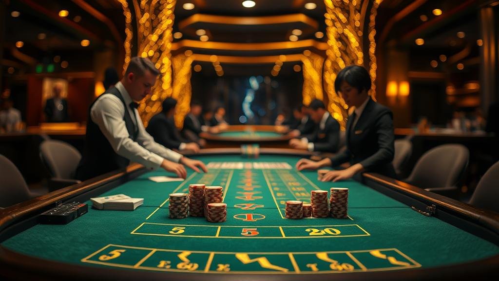 ดีลเลอร์บาคาร่าสาวสวย