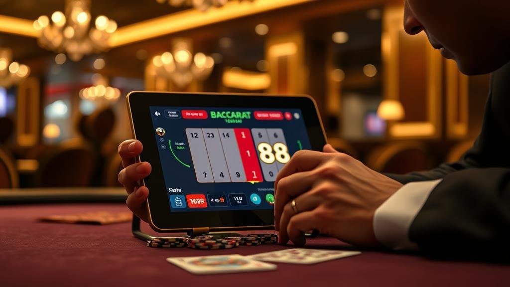 เปรียบเทียบเกมบาคาร่าเดโม่และเกมจริง