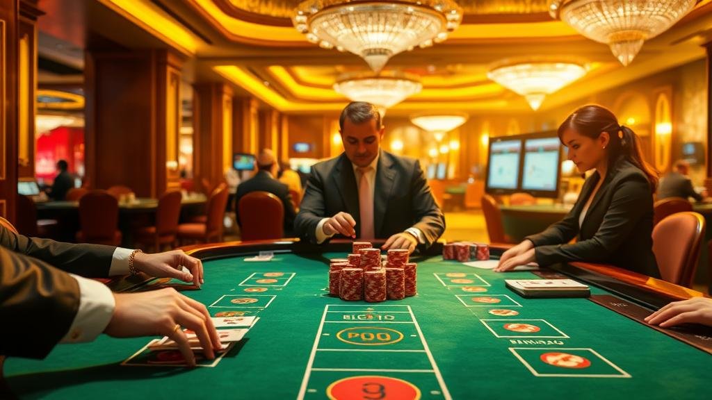 หน้าเว็บไซต์ meechokpg แสดงเกมบาคาร่า