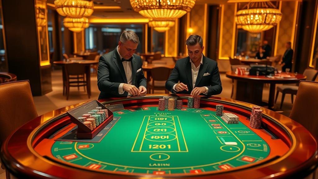 ภาพเปรียบเทียบการเล่นบาคาร่าที่มีวินัยและไม่มีวินัย