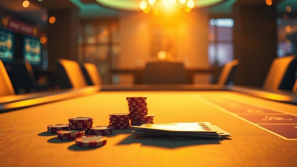 หน้าล็อบบี้คาสิโนออนไลน์พร้อมเกมบาคาร่า