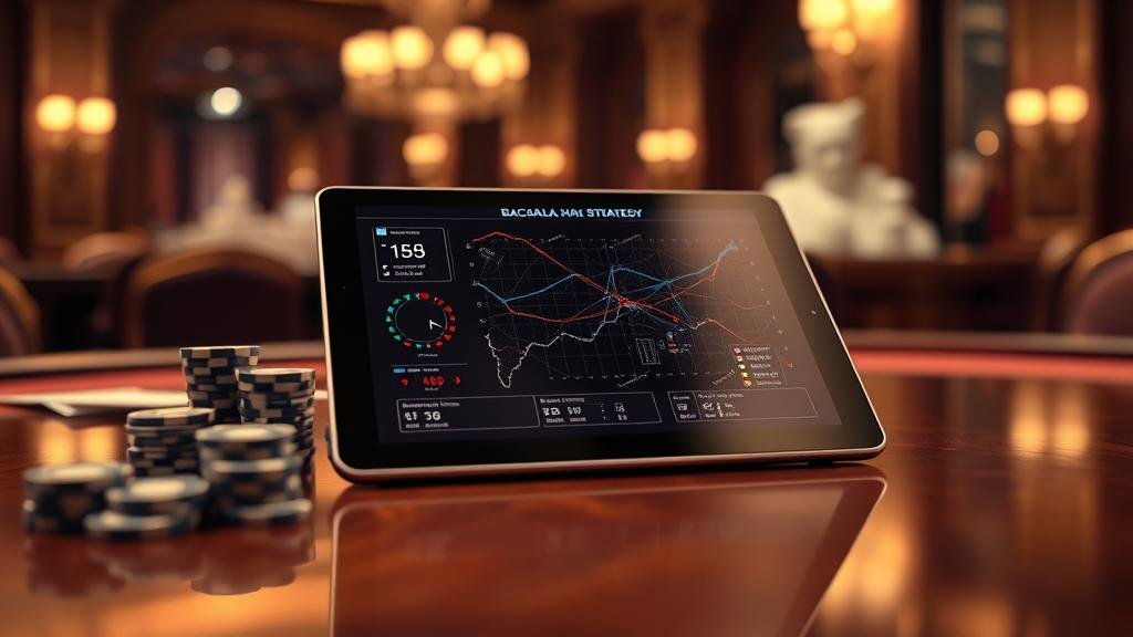 การใช้มือถือเล่นบาคาร่าพร้อมสูตร AI