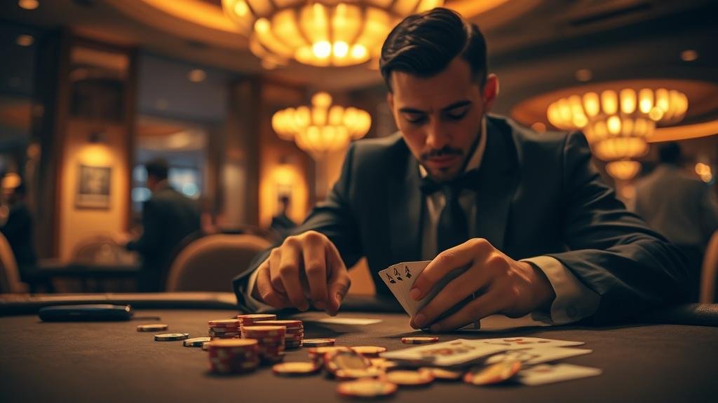 การวางเดิมพันไพ่คู่ในเกมบาคาร่า