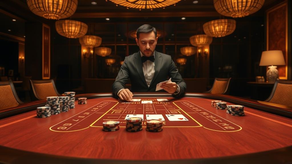 ภาพเปรียบเทียบการเล่นบาคาร่าอย่างมีสติกับการเล่นด้วยอารมณ์