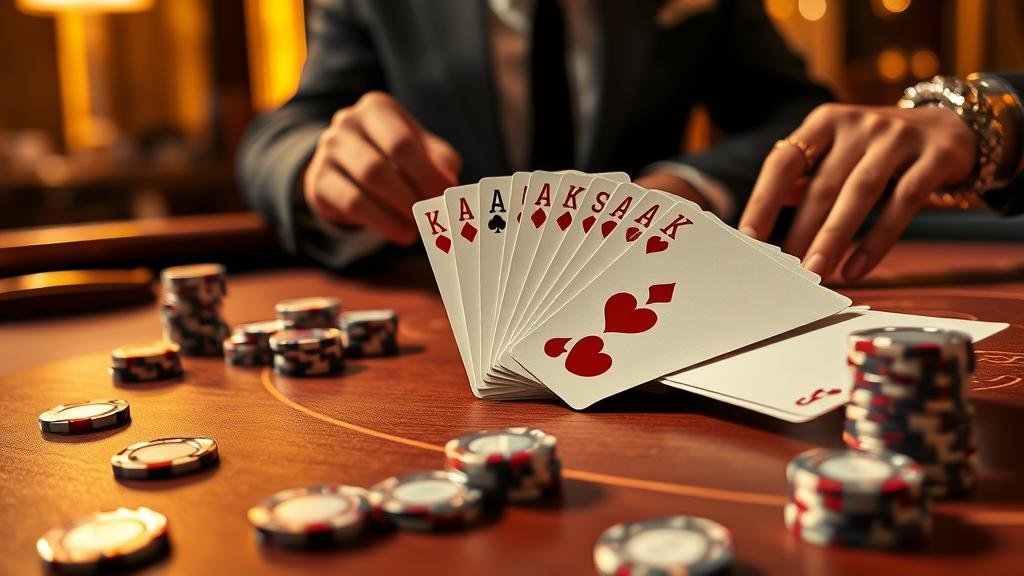 ตารางแสดงสถิติเค้าไพ่บาคาร่า