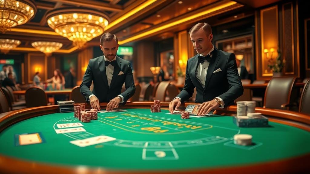 หน้าจอเกมบาคาร่าออนไลน์ แสดงผลการเดิมพัน