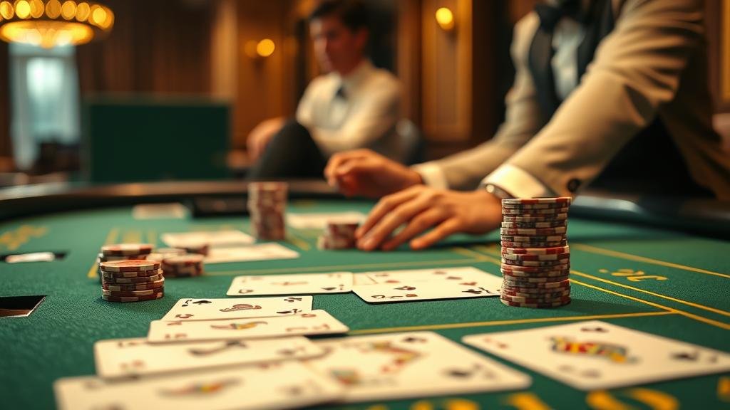 ภาพแสดงความเสี่ยงและผลตอบแทนในการเล่นบาคาร่า