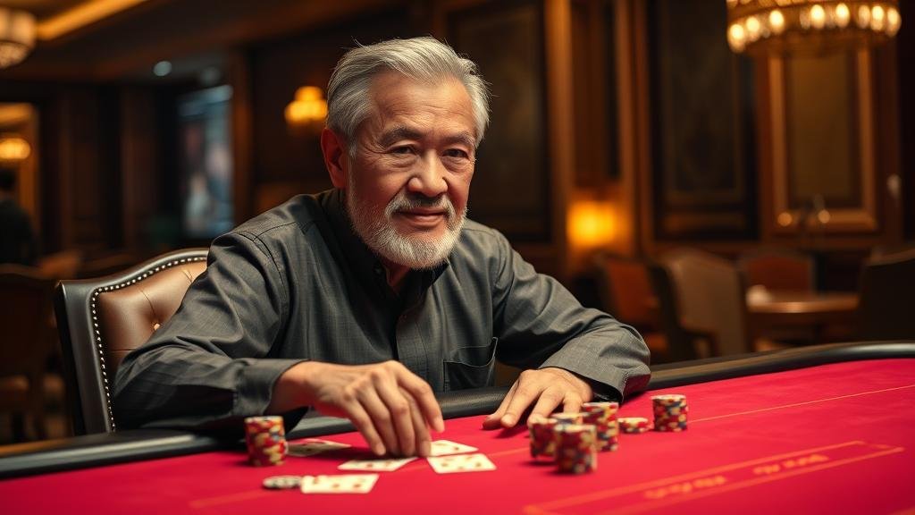 ตัวอย่างการเล่นบาคาร่าออนไลน์ แสดงแต้ม Player และ Banker