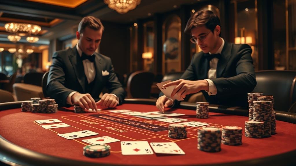 ตัวอย่างเค้าไพ่บาคาร่า: มังกร ปิงปอง