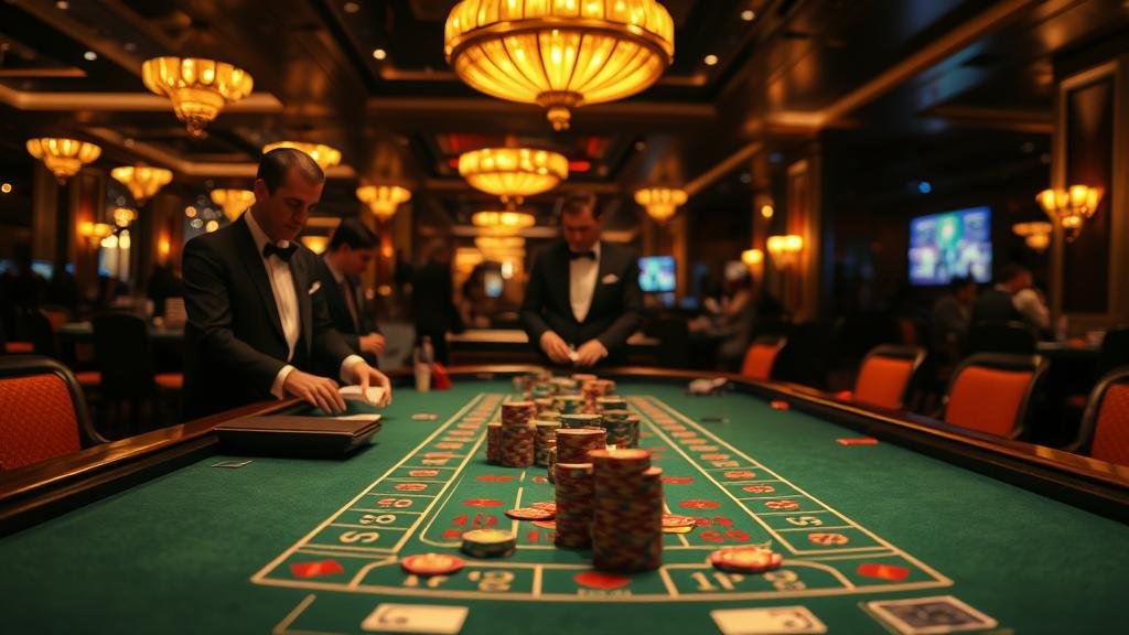 นักเดิมพันบาคาร่าออนไลน์ที่กำลังใช้สมาธิ