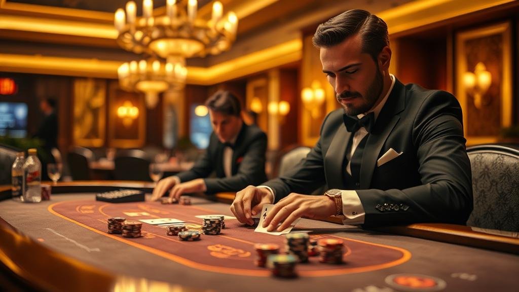 หน้าจอแสดงผลการวิเคราะห์ด้วย AI สำหรับบาคาร่า