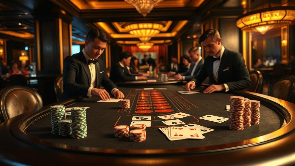 ตัวอย่างเค้าไพ่บาคาร่าบนเว็บ