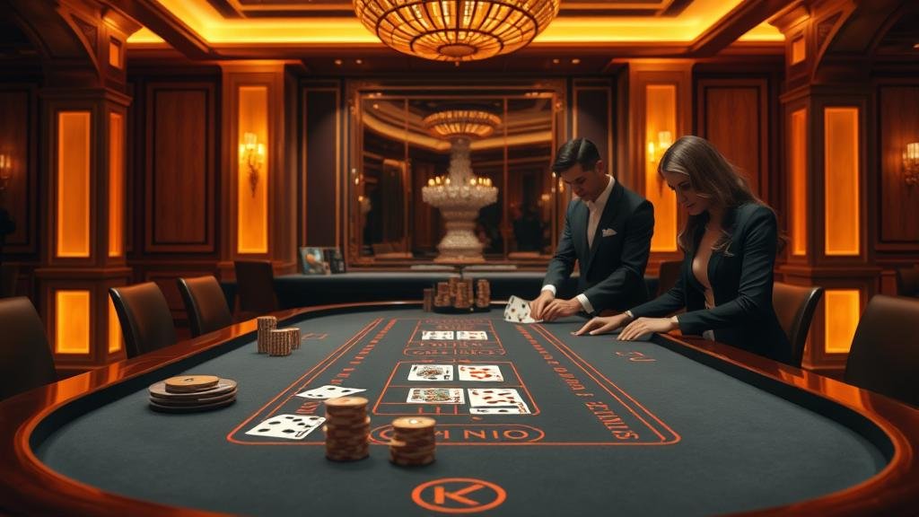 กราฟิกแสดงสถิติและรูปแบบการเล่นบาคาร่า