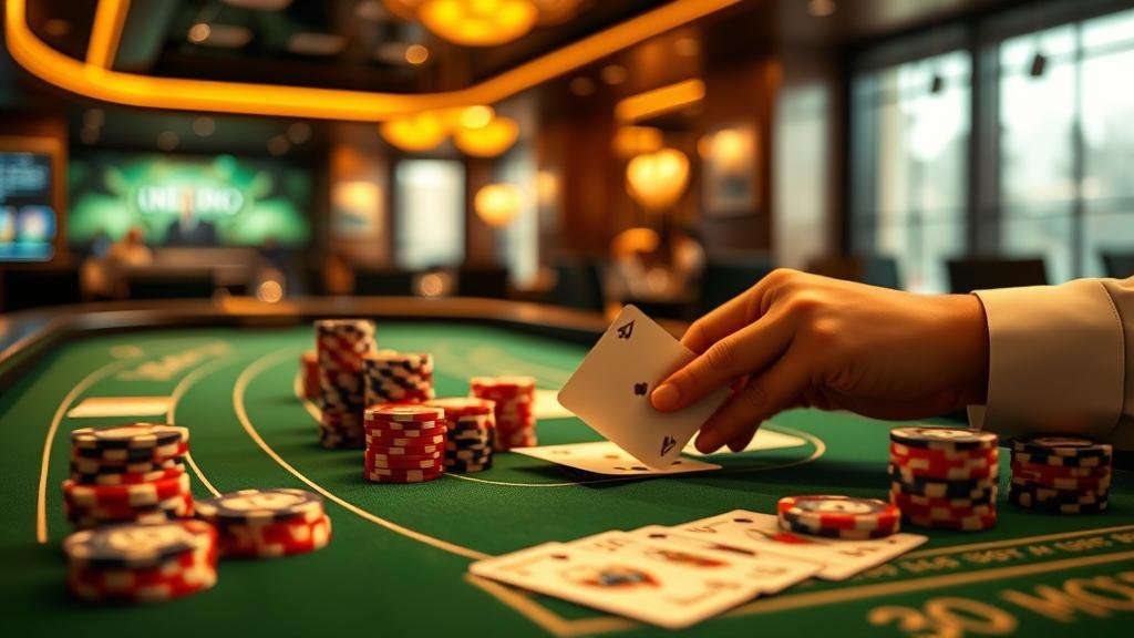 กราฟแสดงรูปแบบการเล่นบาคาร่า