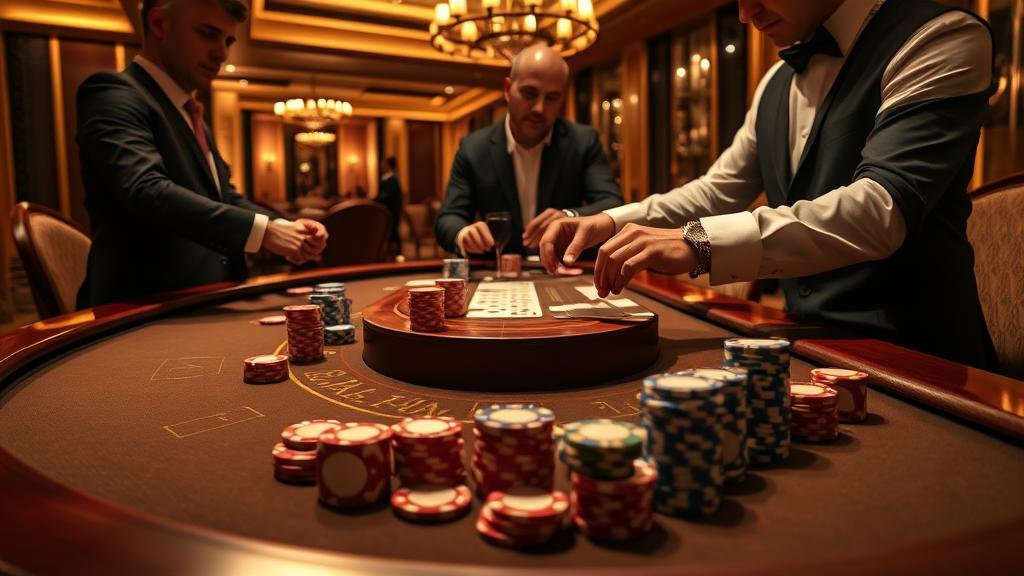 อินโฟกราฟิกแสดงกติกาบาคาร่าและการนับแต้ม