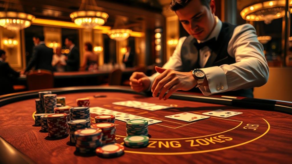 อินโฟกราฟิกแสดงสูตรบาคาร่า