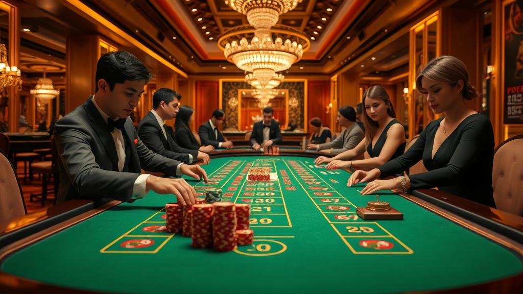 ตัวอย่างการชนะด้วย 6 แต้มในเกมบาคาร่า Super 6