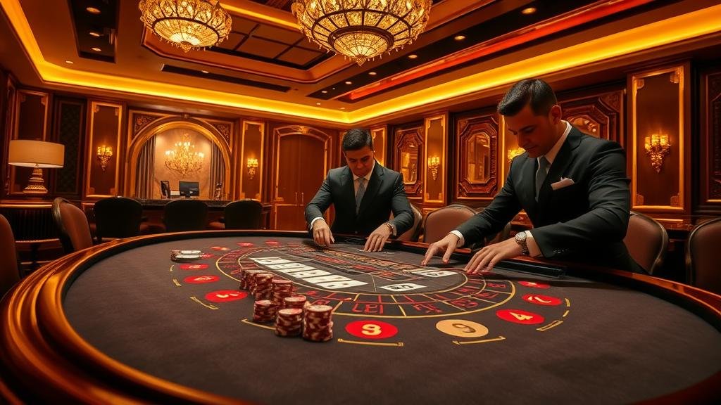 ภาพแสดงรูปแบบเค้าไพ่บาคาร่าและสถิติ