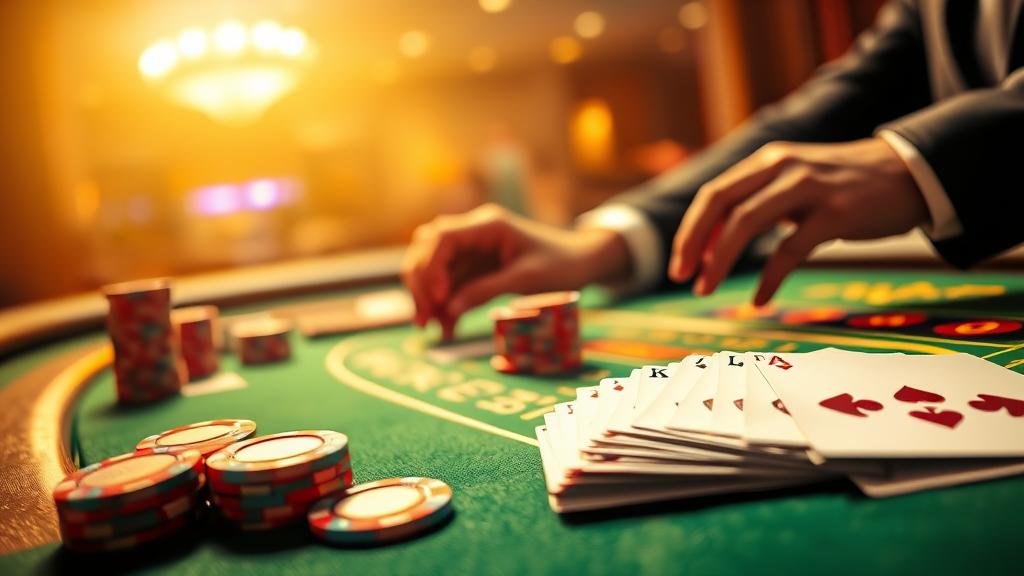 นักเดิมพันกำลังวิเคราะห์เกมบาคาร่า
