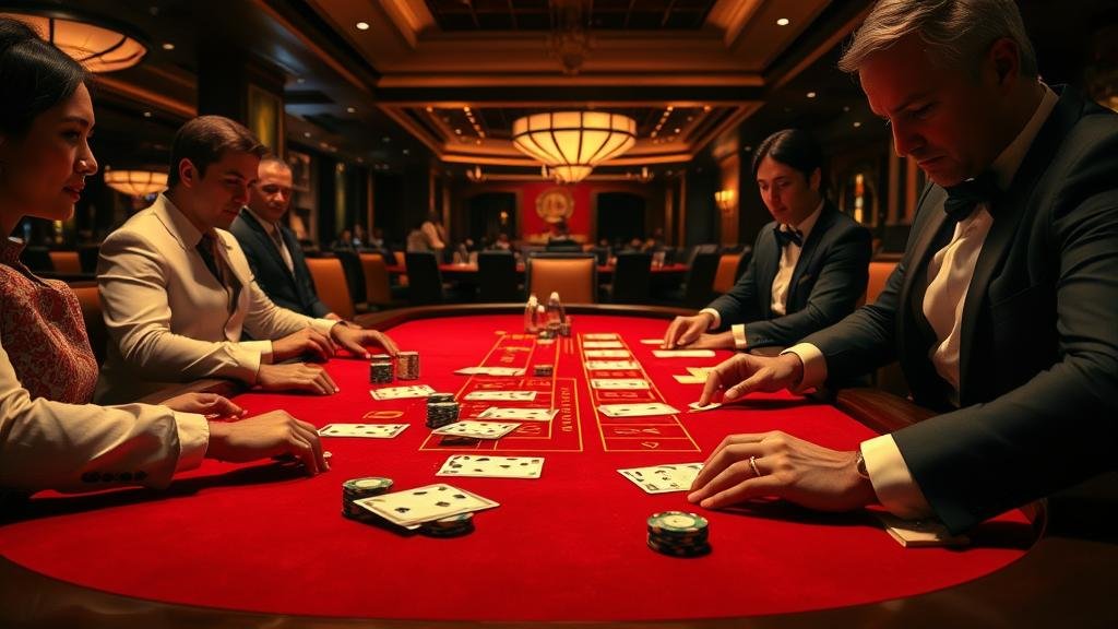 ตัวอย่างเค้าไพ่บาคาร่า