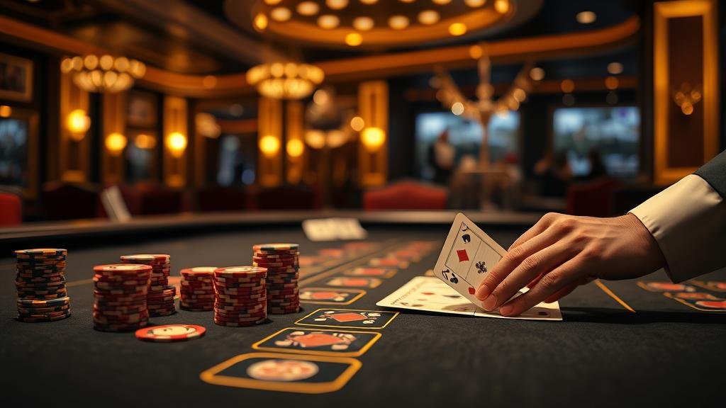 ภาพอธิบายกลยุทธ์การแทงทบ (Martingale) ในบาคาร่า