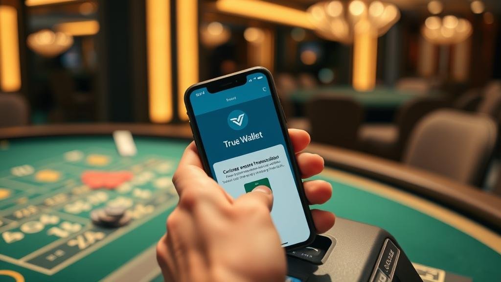 หน้าจอเกมบาคาร่าออนไลน์บนมือถือ แสดงสูตรทำเงิน