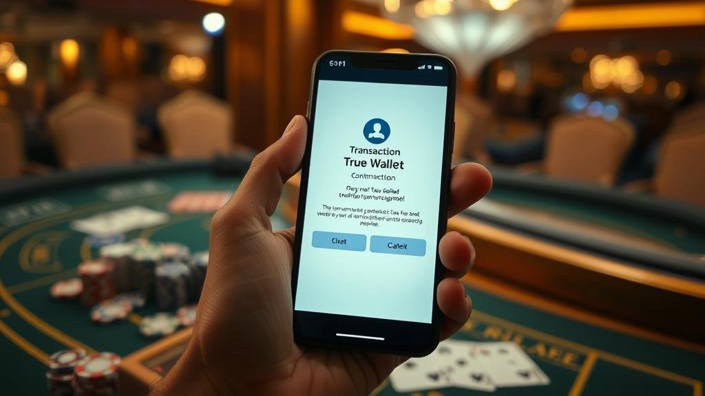 การอ่านเค้าไพ่บาคาร่าบนหน้าจอ