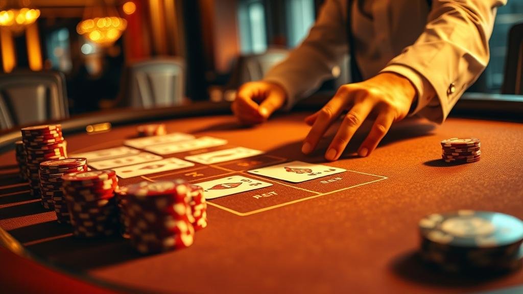 โต๊ะบาคาร่าจากค่าย SA Gaming ในคาสิโนออนไลน์