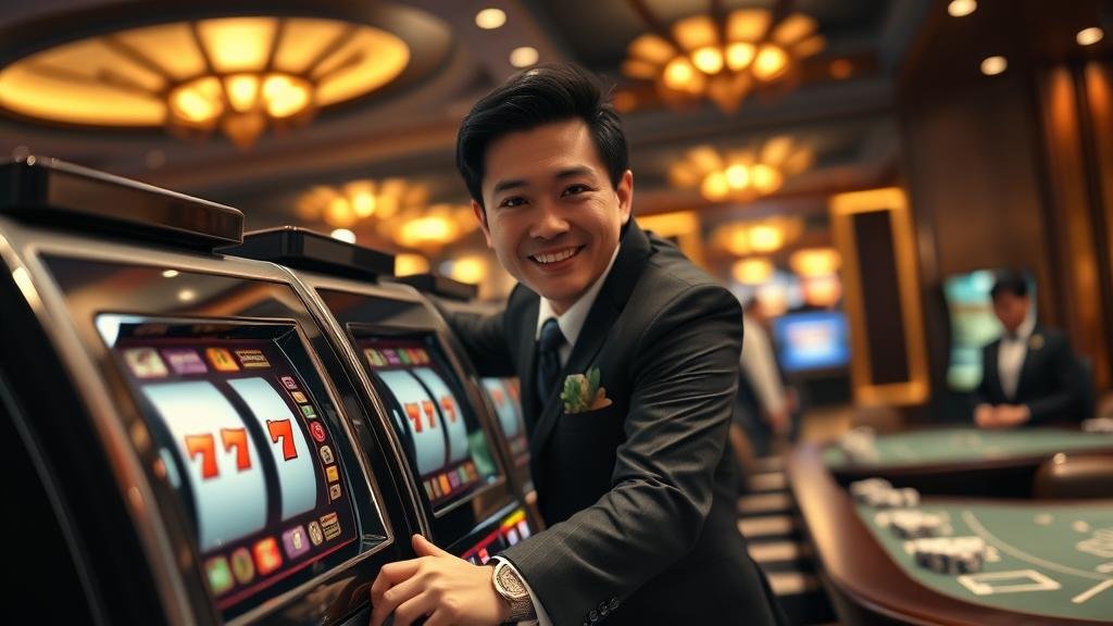 เปรียบเทียบการเล่นสล็อตด้วยตนเองและออโต้สปิน