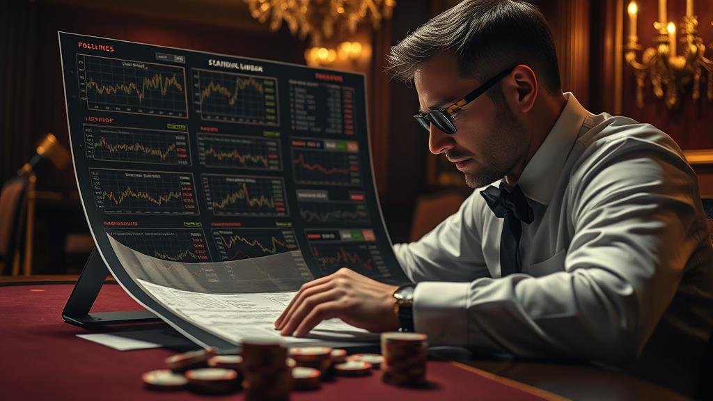 ภาพคนถูกหวยหุ้น